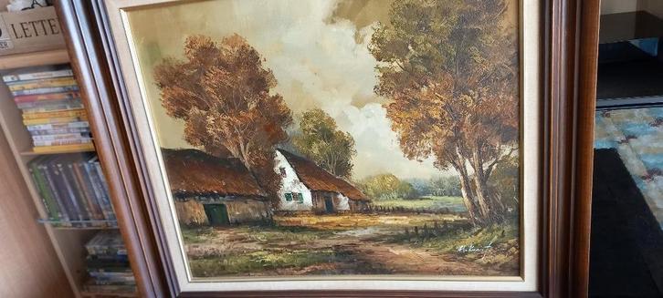 Olieverfschilderij Heinrich Knauf 1901-1976, Antiek en Kunst, Kunst | Schilderijen | Klassiek, Ophalen