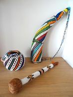 Folk art Ndebele Afrique du Sud. Superbes objets perlés main, Enlèvement ou Envoi