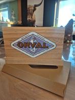 Plaque emaille orval, Collections, Enlèvement, Neuf, Panneau, Plaque ou Plaquette publicitaire, Autres marques