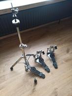 Sonor bassdrum pedals + hi-hat stand, Musique & Instruments, Batteries & Percussions, Enlèvement ou Envoi, Utilisé, Sorento