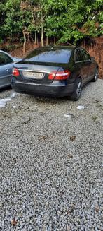 Mercedes E200CDI, Auto's, Mercedes-Benz, Automaat, Zwart, Zwart, Leder