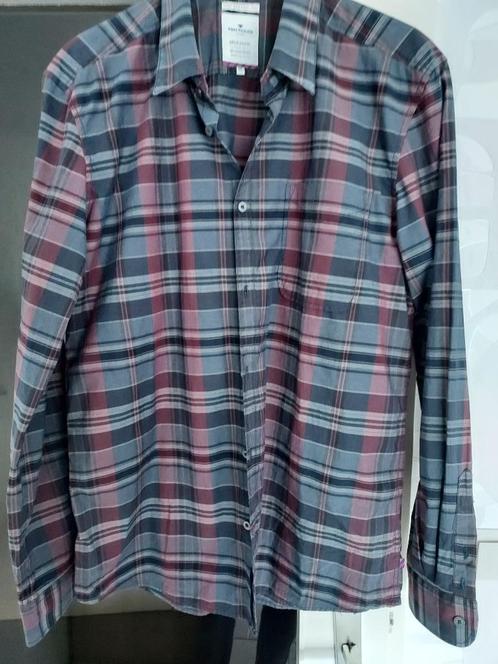 Fijn afgewerkte kwalitatieve heren hemd XL (Tom Tailor), Kleding | Heren, Overhemden, Zo goed als nieuw, Zwart, Ophalen