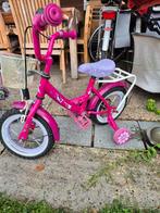 rose meisjes fiets 12 inch, Fietsen en Brommers, Fietsen | Kinderfietsjes, Ophalen, Gebruikt