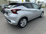 Nissan Micra, 1.0 benzine, 101 pk. NAVIGATIE/CAMERA/CRUISE, Auto's, Nissan, Te koop, Zilver of Grijs, Stadsauto, Benzine