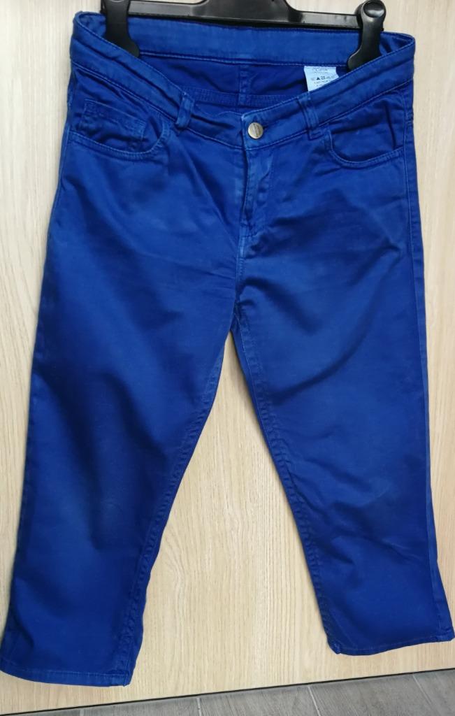 Pantalon capri bleu - Birgini - taille 176, Enfants & Bébés, Vêtements enfant | Taille 176, Comme neuf, Fille, Pantalon, Enlèvement ou Envoi