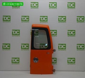 Volkswagen Caddy (03-15) Achterdeur rechts met ruit oranje beschikbaar voor biedingen