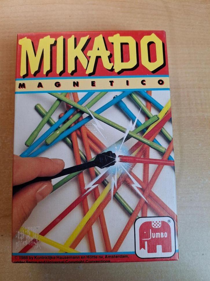 Gezelschapsspel “MIKADO Magnetico”, Hobby en Vrije tijd, Gezelschapsspellen | Bordspellen, Zo goed als nieuw, Een of twee spelers