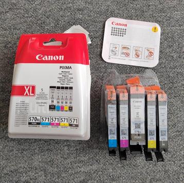 Canon multipack inktcartridges 570XL - 571 beschikbaar voor biedingen