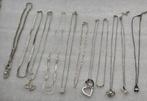 Vintage zilverkleurige kettingen van 5 tot 10 eu/st, Handtassen en Accessoires, Kettingen, Ophalen of Verzenden, Zo goed als nieuw