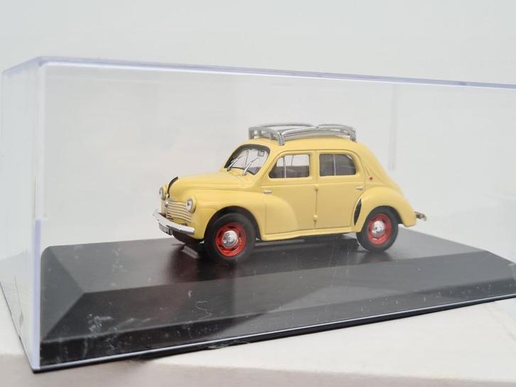 Renault 4CV - 1/43, Hobby en Vrije tijd, Modelauto's | 1:43, Zo goed als nieuw, Auto, Overige merken, Verzenden