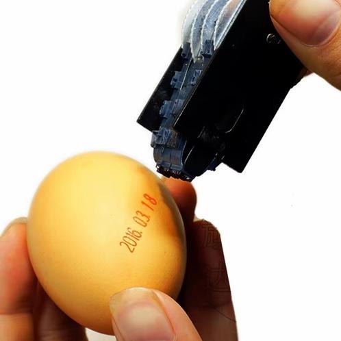 Eieren datum stempel met inktkussen, Dieren en Toebehoren, Pluimvee