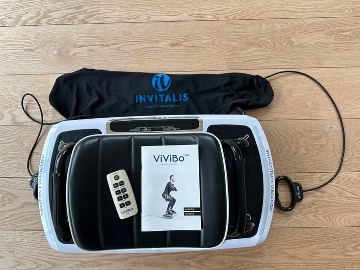 VIVIBO PRO Oscillatie Fitness Plaat met diepte-vibratie, Sport en Fitness, Fitnessapparatuur, Zo goed als nieuw, Trilplaat, Ophalen