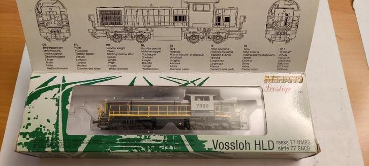 Mehano 7800 AC digitaal sound, Hobby en Vrije tijd, Modeltreinen | H0, Gebruikt, Locomotief, Wisselstroom, Overige merken, Ophalen of Verzenden