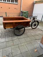 Mooie oude bakfiets, Ophalen, Gebruikt