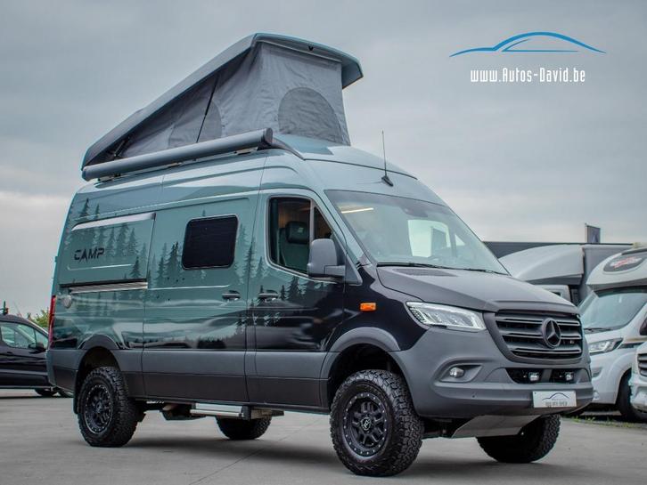 Hymer Grand Canyon 4X4 Sprinter Buscamper 4 Slaappl. HEFDAK, Caravans en Kamperen, Mobilhomes, Bedrijf, tot en met 4, Buscamper of Camperbus