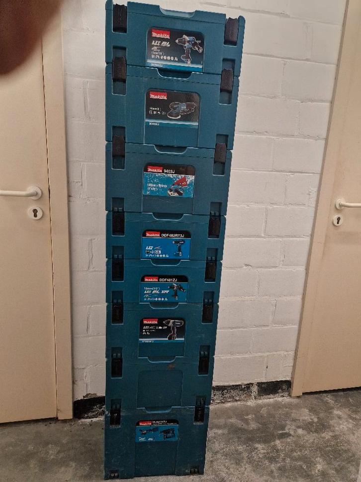 VALISES et sacoche à outils Makita Hilti, Bricolage & Construction, Outillage | Pièces de machine & Accessoires, Comme neuf, Enlèvement