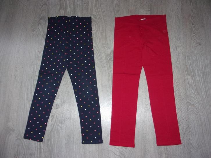 2 SPLINTERNIEUWE meisjes leggings. Maat 140, Kinderen en Baby's, Kinderkleding | Maat 140, Nieuw, Meisje, Broek, Ophalen of Verzenden