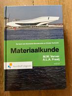 M.W. Verver - Materiaalkunde, NIEUW, Boeken, Techniek, Ophalen, Bouwkunde, M.W. Verver; A.L.A. Fraaij