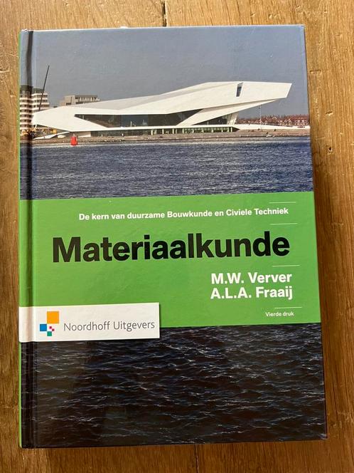 M.W. Verver - Materiaalkunde, NIEUW, Boeken, Techniek, Bouwkunde, Ophalen