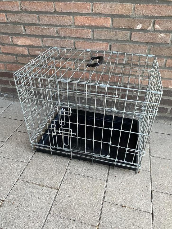 Zilveren Hondenbench, Dieren en Toebehoren, Hondenbenches, Ophalen