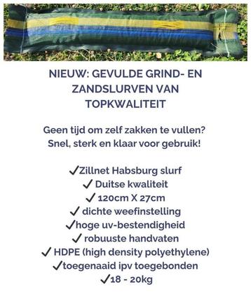 Grindslurven Zandslurven beschikbaar voor biedingen