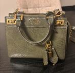 groene Guess handtas, Handtassen en Accessoires, Tassen | Damestassen, Verzenden, Zo goed als nieuw, Groen, Handtas