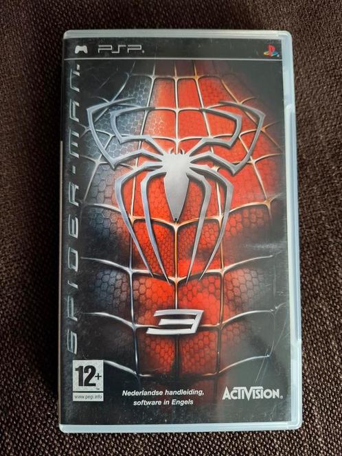 PSP Spiderman 3 (compleet), Games en Spelcomputers, Games | Sony PlayStation Portable, Zo goed als nieuw, Ophalen of Verzenden