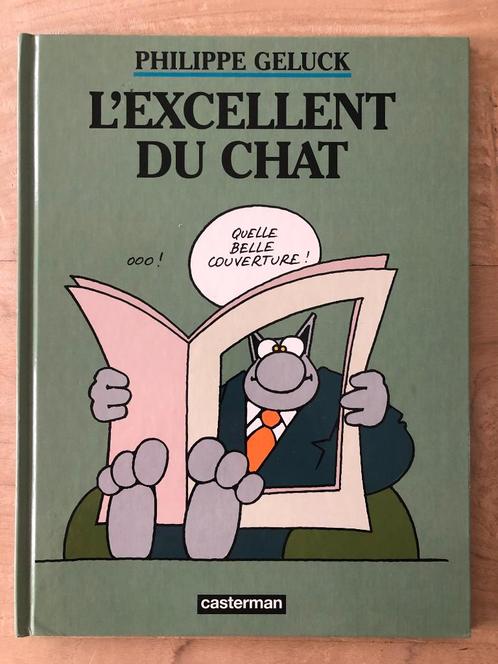 BD Le Chat : L’ excellent du Chat, Boeken, Stripverhalen, Zo goed als nieuw, Ophalen of Verzenden