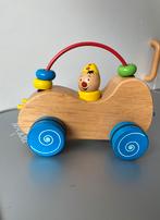 🍄 BUMBA in houten duwwagen., Enlèvement ou Envoi, Comme neuf, Jouet à Pousser ou Tirer