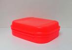 Tupperware™ « Boite Charnière - Gourmandise » rouge fluo, Envoi, Neuf, Rouge, Boîte