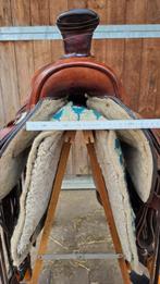 Selle de cordage Continental de 16 pouces Q Western Ranch av, Enlèvement, Utilisé, Western