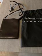 Klein schoudertas bruin 1 maal gebruikt voor 5 euro, Enlèvement, Comme neuf, Brun, Sac à bandoulière