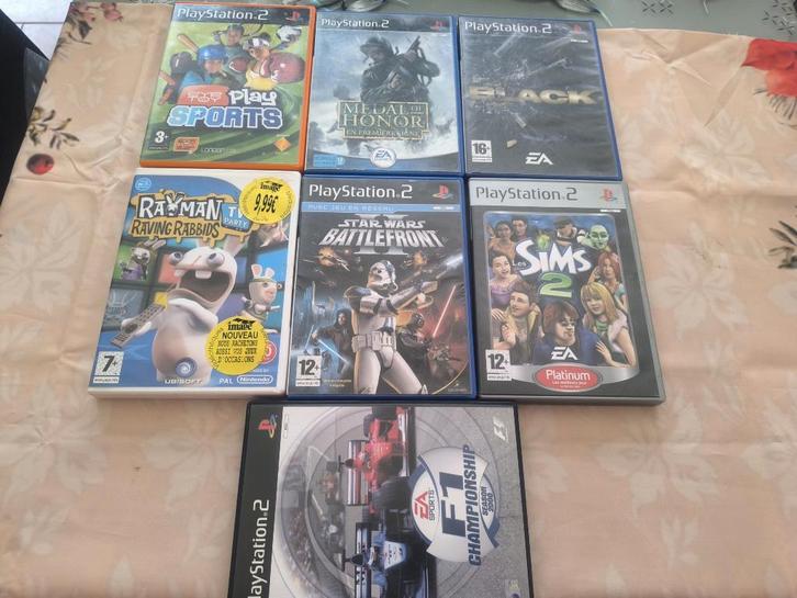 ps2-spelset, Games en Spelcomputers, Games | Sony PlayStation 2, Gebruikt, Overige genres, 3 spelers of meer, Ophalen of Verzenden