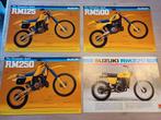 Suzuki oldtimer cross/ baan brochures, Enlèvement ou Envoi