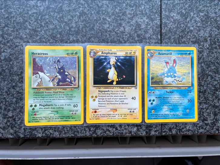 WOTC pokémon kaarten ENG, Hobby en Vrije tijd, Verzamelkaartspellen | Pokémon, Zo goed als nieuw, Ophalen