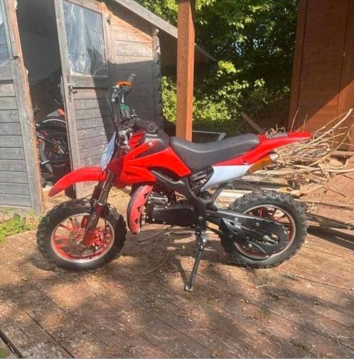 49cc rood minikruis, Fietsen en Brommers, Minibikes, Midibikes en Pitbikes, Gebruikt, Ophalen