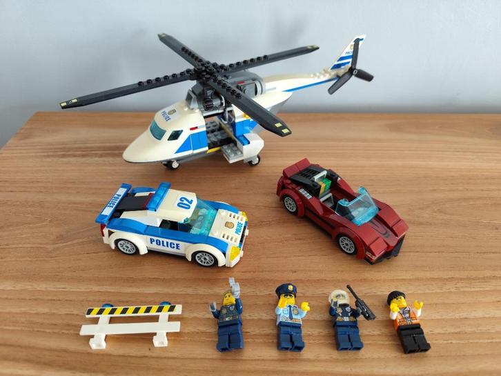 Lego 60138 - High-speed Chase, Kinderen en Baby's, Speelgoed | Duplo en Lego, Gebruikt, Lego, Complete set, Ophalen of Verzenden