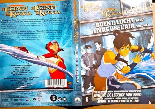 De Legende Van Korra - Boek 1: Lucht (Deel 1)	A02112024, CD & DVD, DVD | Enfants & Jeunesse, Utilisé, Film, À partir de 6 ans