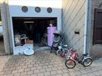 Allerhande garageverkoop fietsen antiek grasmaaiers koelkast, Comme neuf, Enlèvement ou Envoi