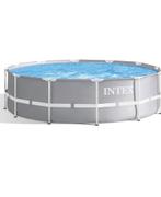 INTEX 3,66 M bij 1,2 M hoog rond zwembad nieuw + acc, Nieuw, 200 tot 400 cm, Rond, Opzetzwembad
