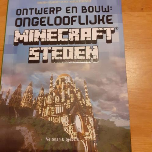 Ontwerp en bouw: ongelooflijke Minecraft steden, Boeken, Hobby en Vrije tijd, Nieuw, Geschikt voor kinderen, Ophalen of Verzenden