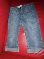 [3709]kniebroek jeans dames maat 170-meisjes, Gedragen, Maat 34 (XS) of kleiner, Blauw, Ophalen of Verzenden
