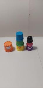 Kubus toren stapelen op elkaar vanaf Baby 0.50€, Kinderen en Baby's, Ophalen of Verzenden, Zo goed als nieuw