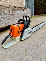 Professionele boomzaag Stihl, Ophalen, Motorzaag