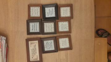 Vintage kaders beschikbaar voor biedingen