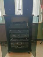 Stereoketen van Philips met minidisc van JVC, Audio, Tv en Foto, Stereoketens, Ophalen, Cassettedeck, JVC