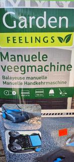 Nieuwe Manuele Veegmachine., Tuin en Terras, Ophalen of Verzenden, Nieuw