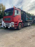 Man tga container vrachtwagen hiab 112-2 laadkraan, Auto-onderdelen, Ophalen, Gebruikt, MAN