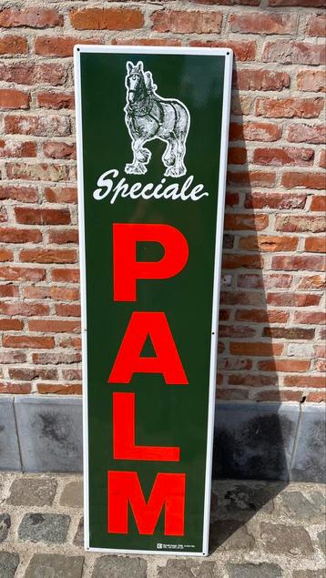 Assiette en émail Palm., Enlèvement, Comme neuf, Panneau publicitaire