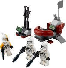 Lego Star Wars Clone Trooper Command Station 40558, Kinderen en Baby's, Speelgoed | Bouwstenen, Zo goed als nieuw, Ophalen